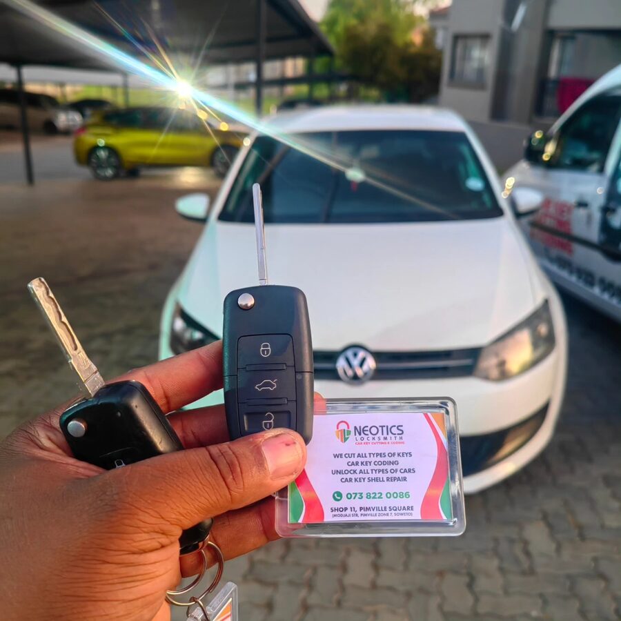 VW Polo 6 — Remote spare key made on callout to Roodepoort — R2 800